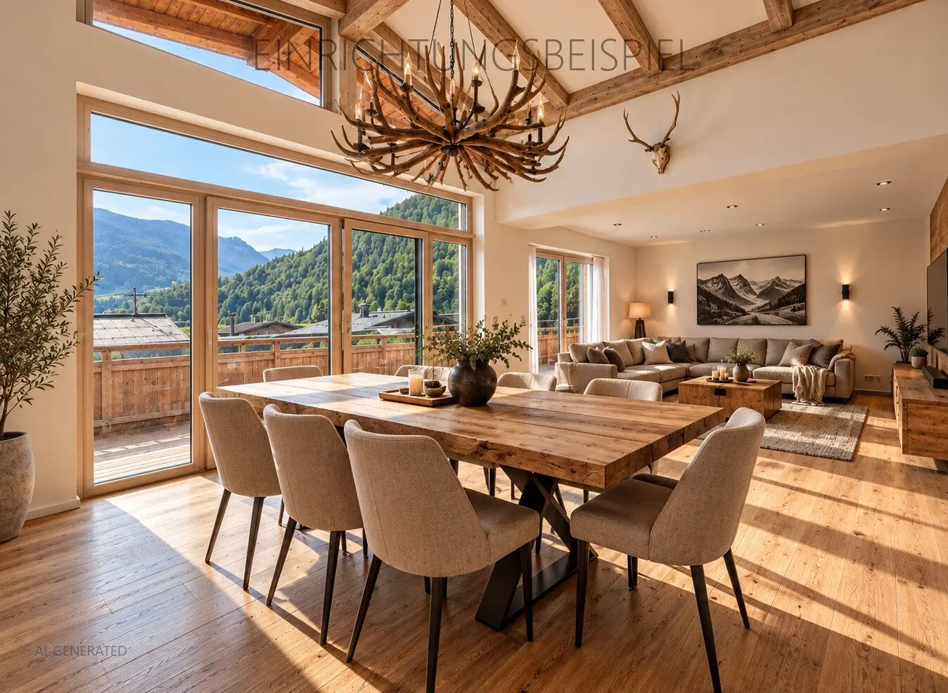 Exklusives Penthouse mit Bergblick in Kirchdorf in Tirol