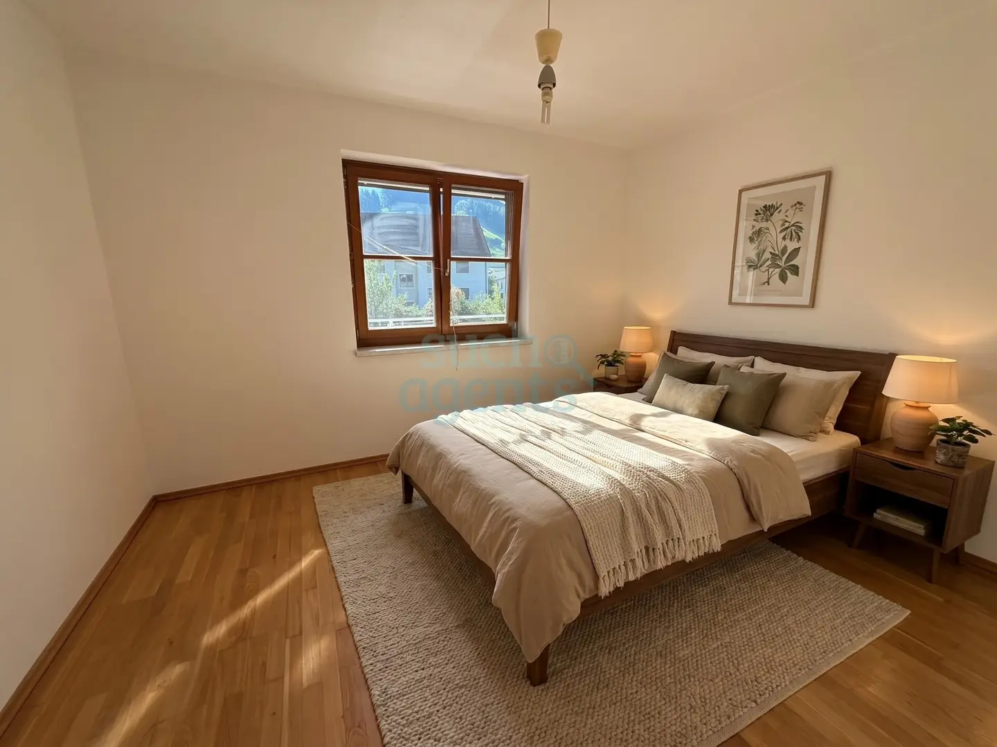 Sonnige Wohnung mit großer Loggia und Garage