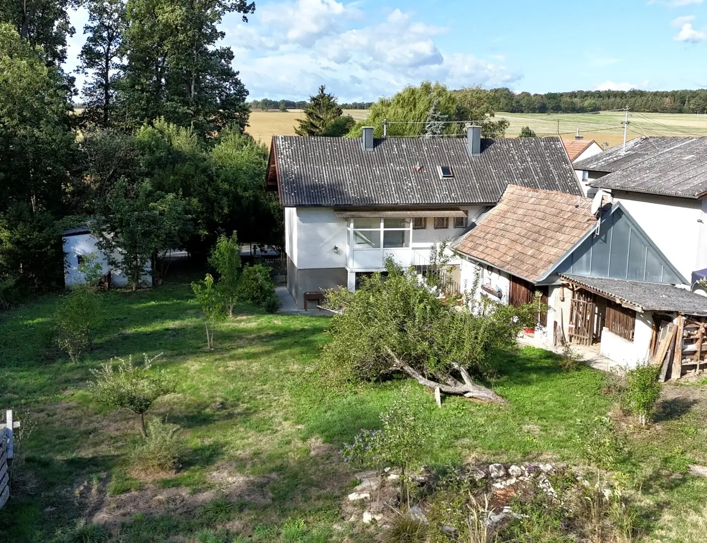 Ein Paradies für Mensch &amp; Tier – Haus auf 1.900 m² Grund am Ortsrand im Mittelburgenland