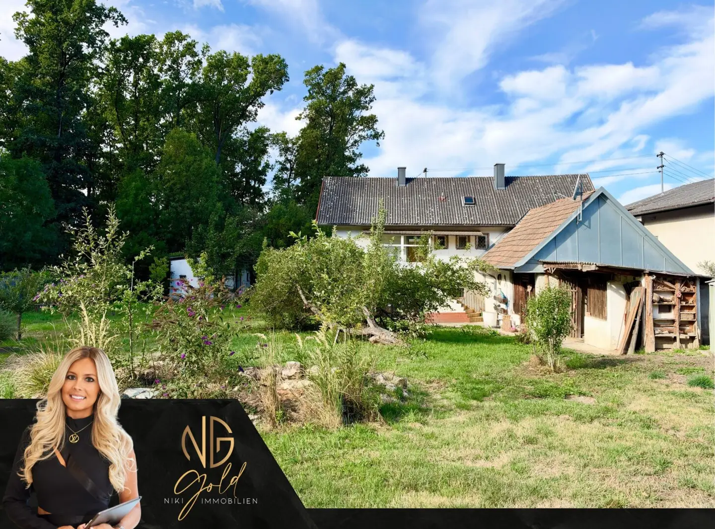 Ein Paradies für Mensch &amp; Tier – Haus auf 1.900 m² Grund am Ortsrand im Mittelburgenland