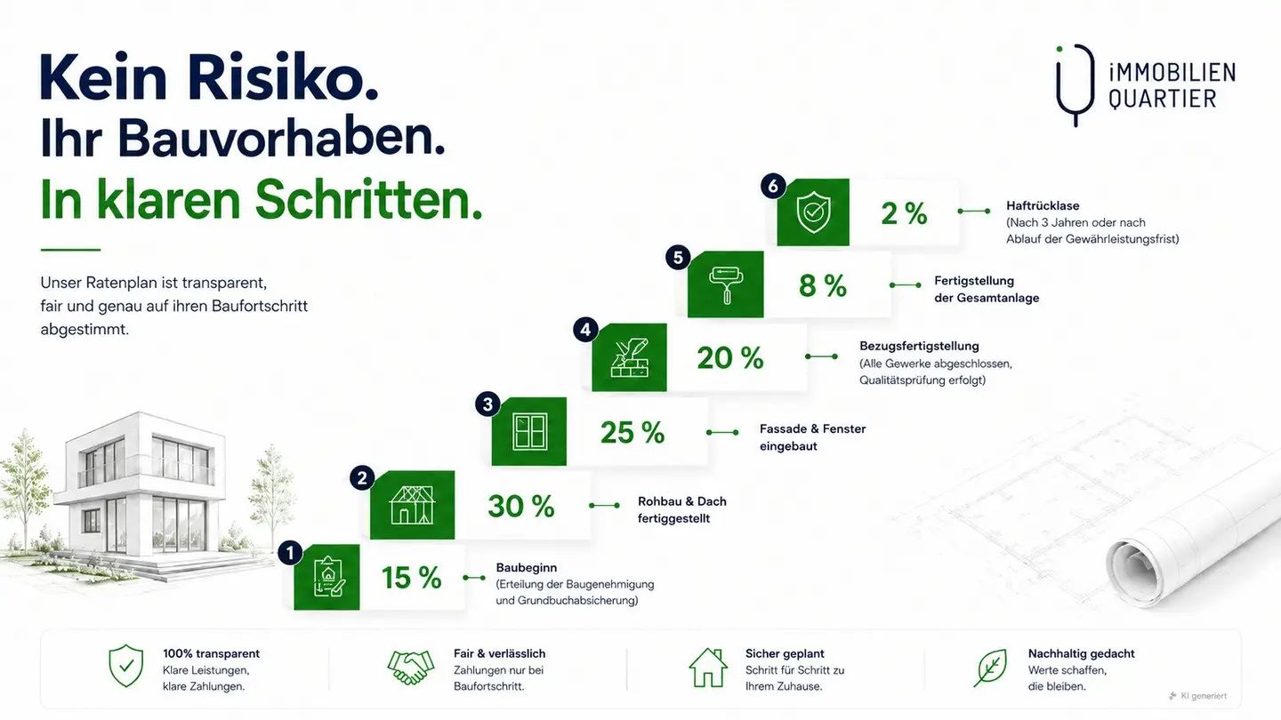 + ERSTBEZUG, Doppelhaushälfte mit Garten in Pottendorf!