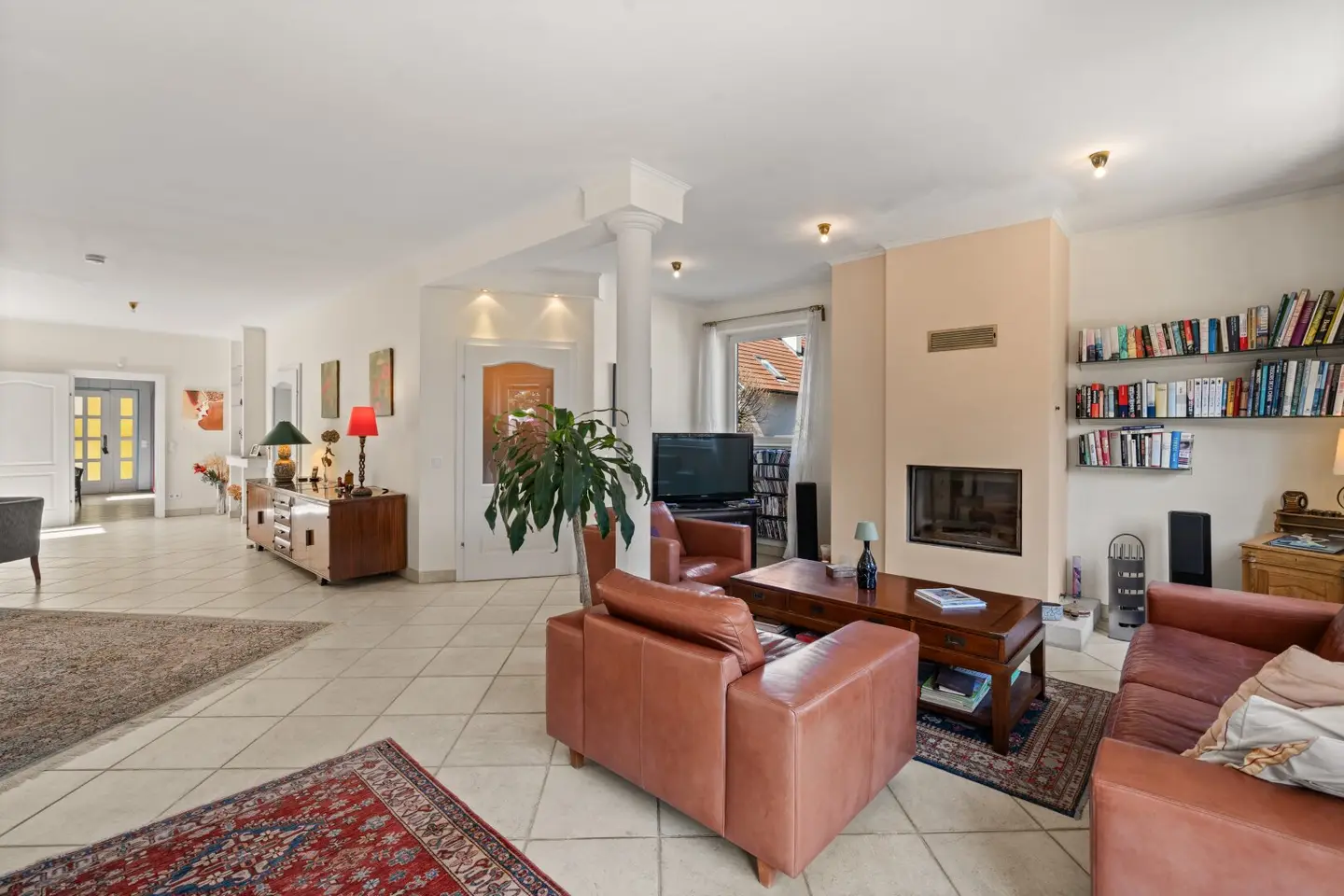 Kaminbereich, Erdgeschoss