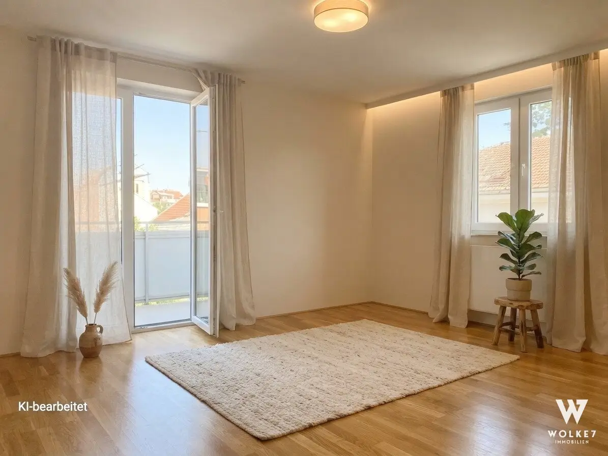 Completely renovated and furnished 2-room apartment including balcony | including elevator