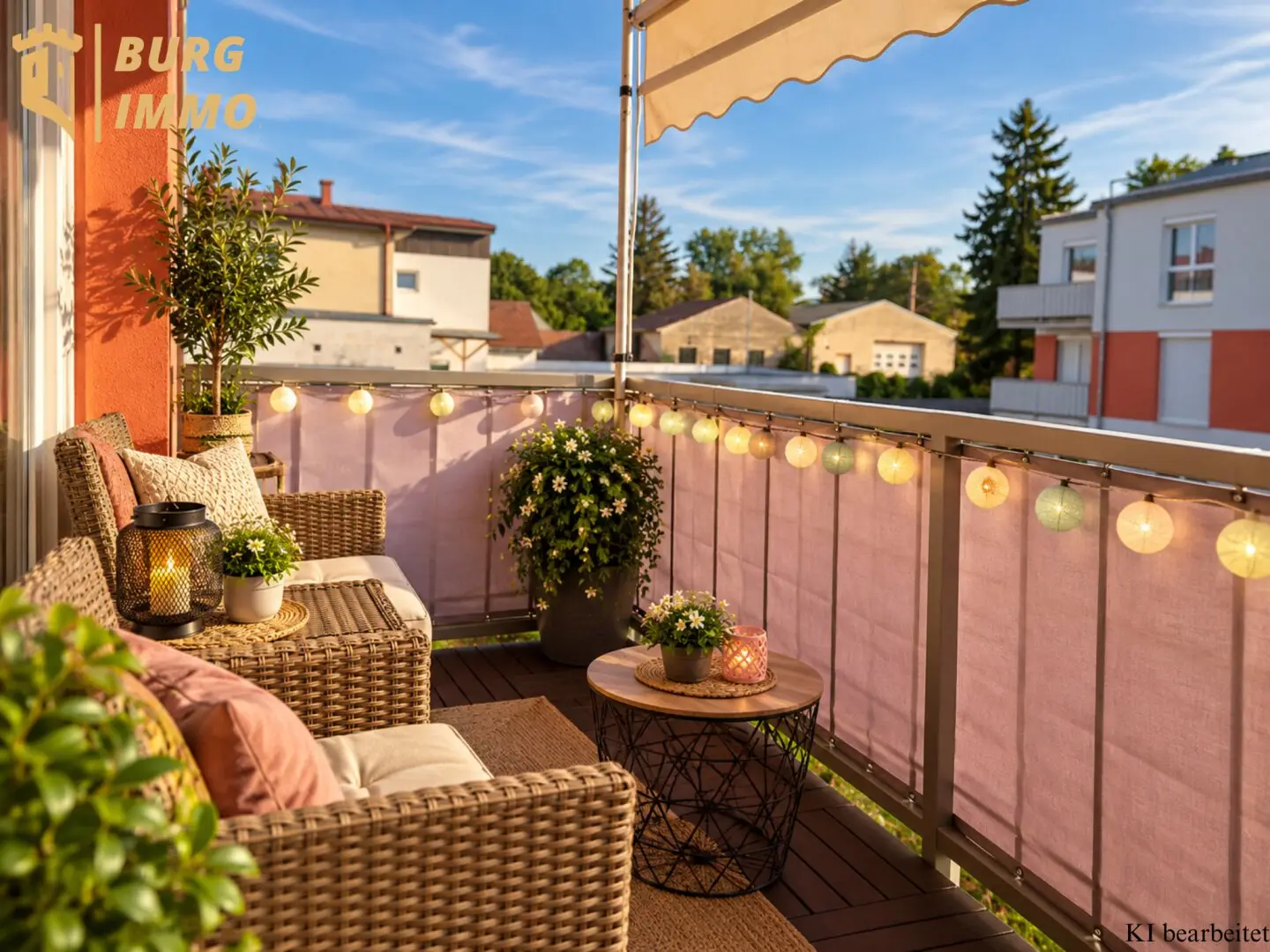 Moderne 3-Zimmer-Wohnung mit Balkon und Garagenstellplatz in Stockerau