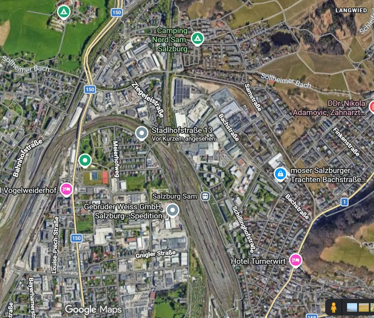 Baugrundstück mit Genehmigung Zentrale Lage in Salzburg