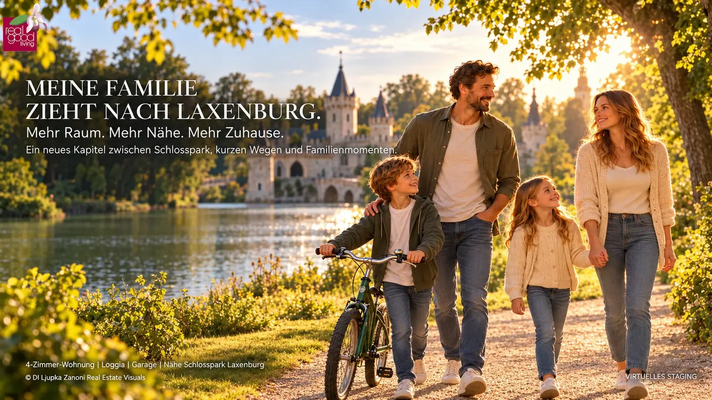 WOHNEN, WO ANDERE IHRE FREIZEIT VERBRINGEN - LAXENBURG