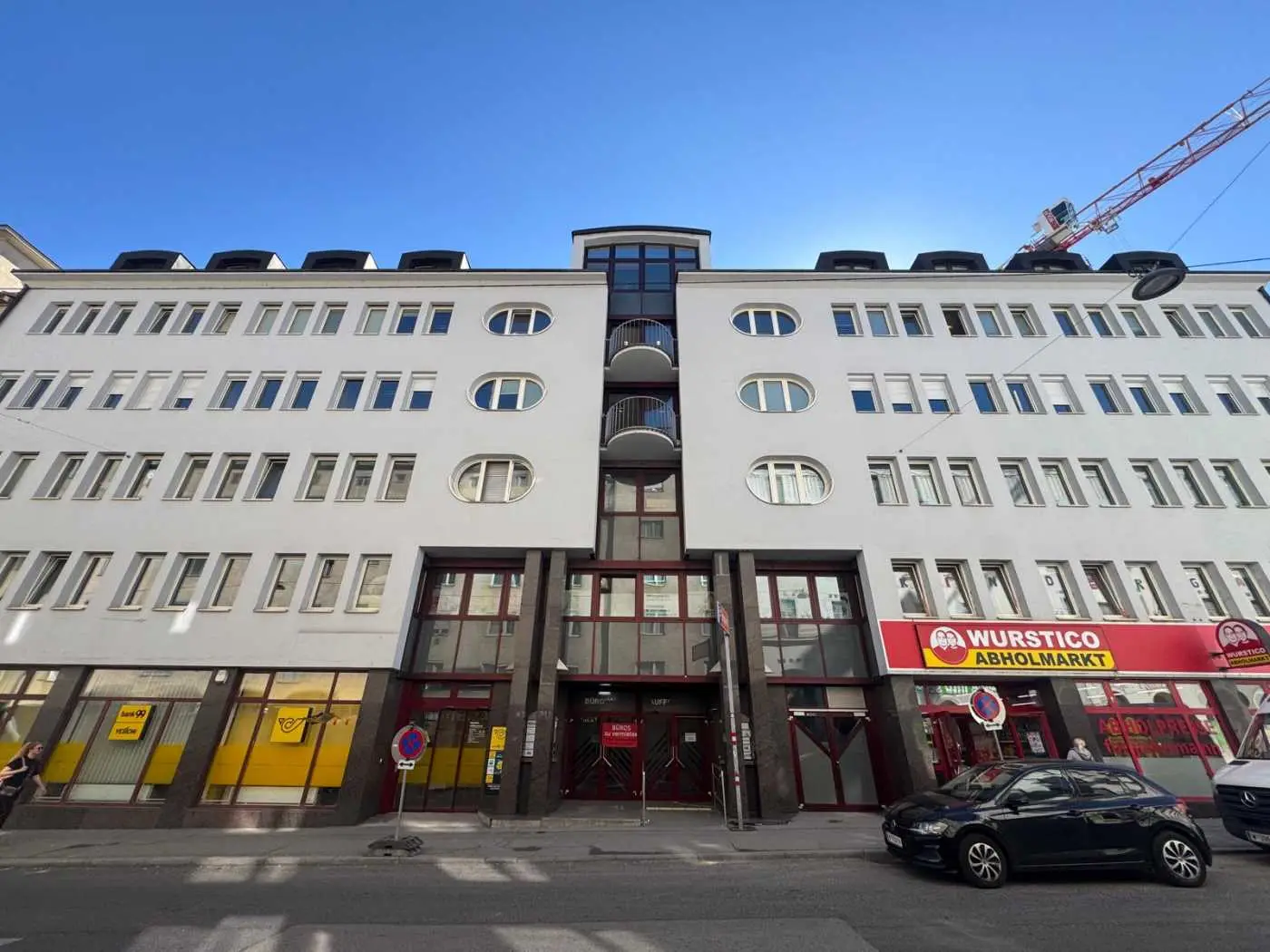 Büro nahe U-Bahn mit klimatisiertem Besprechungsraum