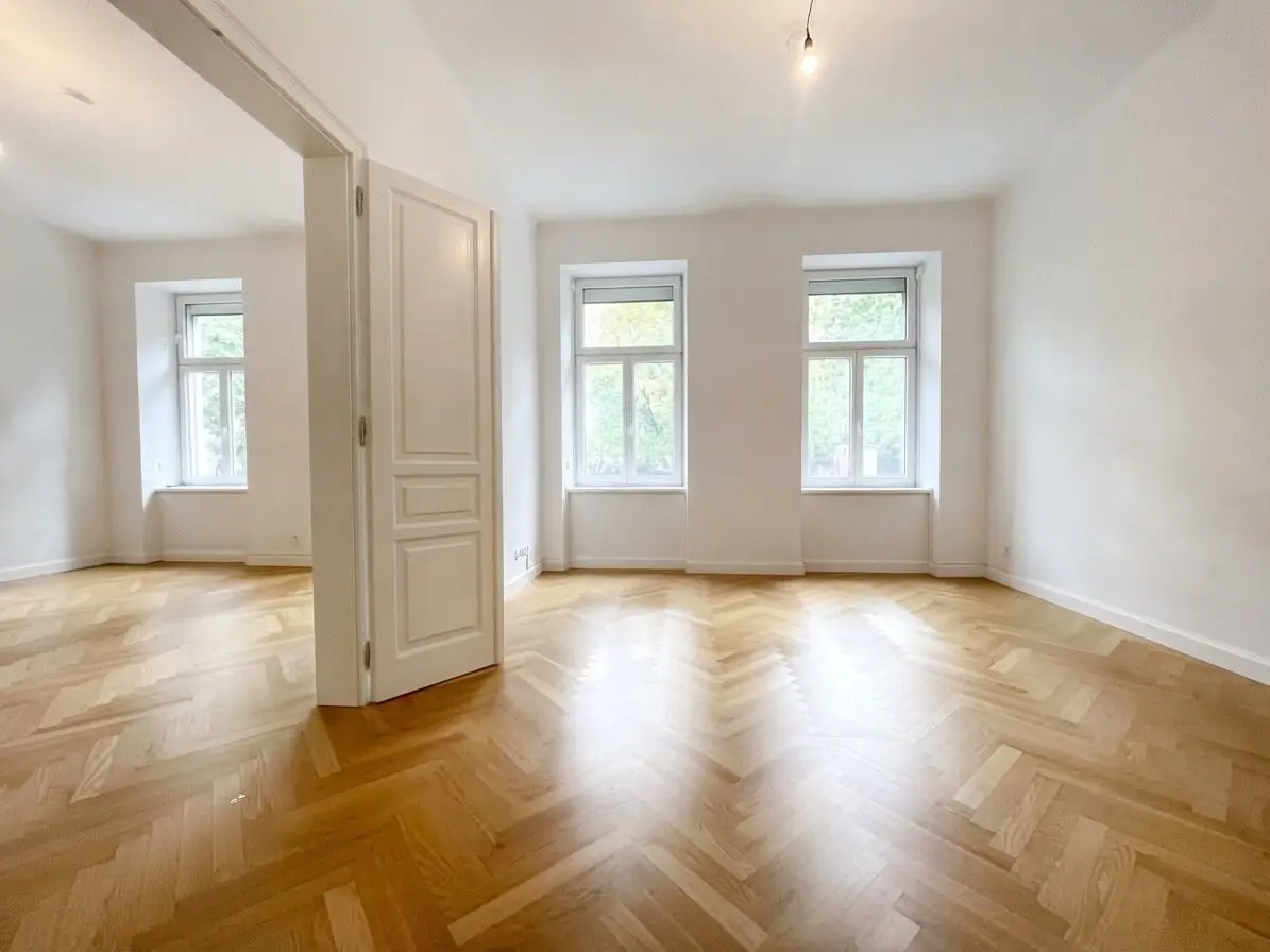 Stylish and spacious 3-room period apartment, near Kutschkermarkt and Währinger Straße