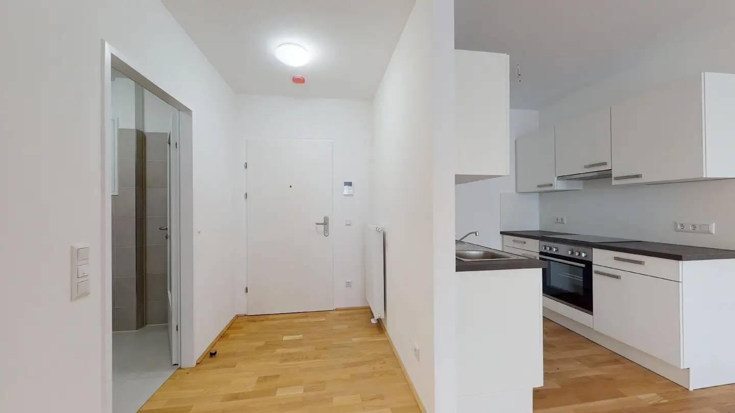 2-room new build apartment with balcony in Herzfelderhof in Wiener Neudorf