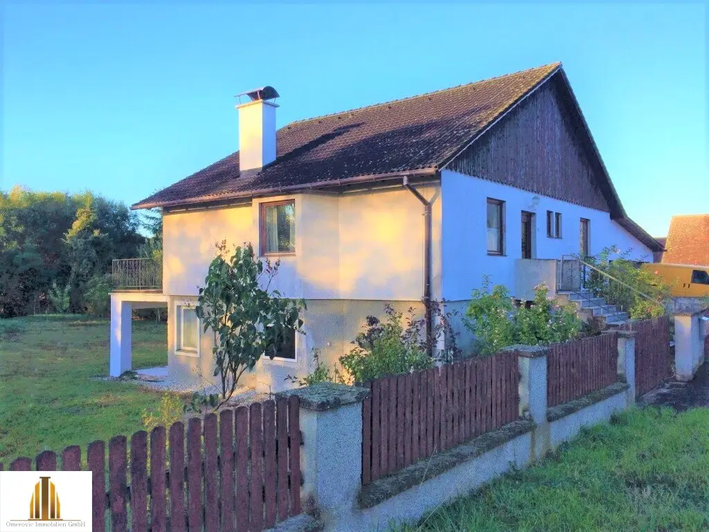 Einfamilienhaus in ruhiger Lage, mit wunderschönem großen Garten Nähe Ravelsbach im Weinviertel!
