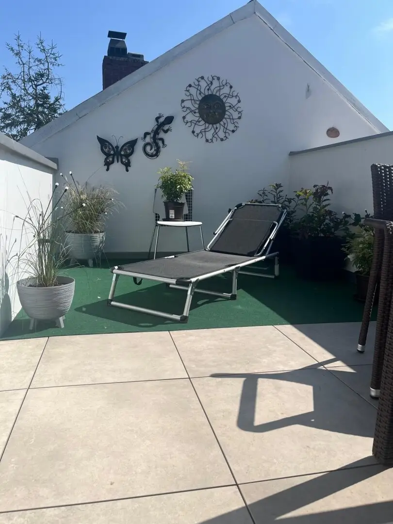 helle Wohnung mit Terrasse und möblierter Küche in Schärding