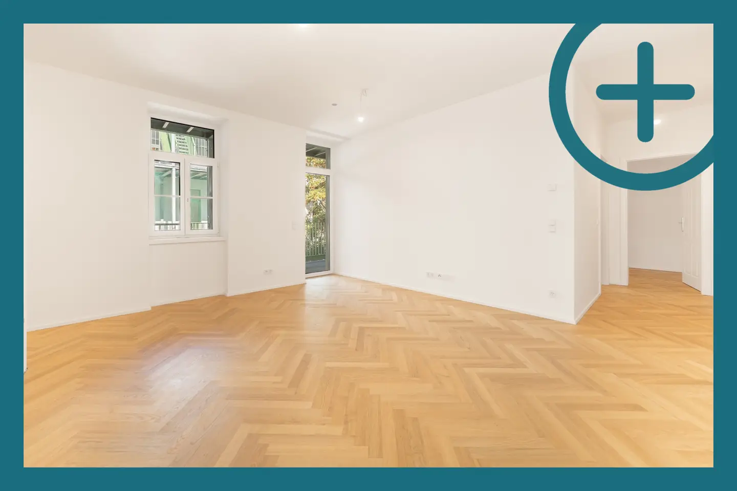 Helle Altbauwohnung mit großzügigem Balkon
