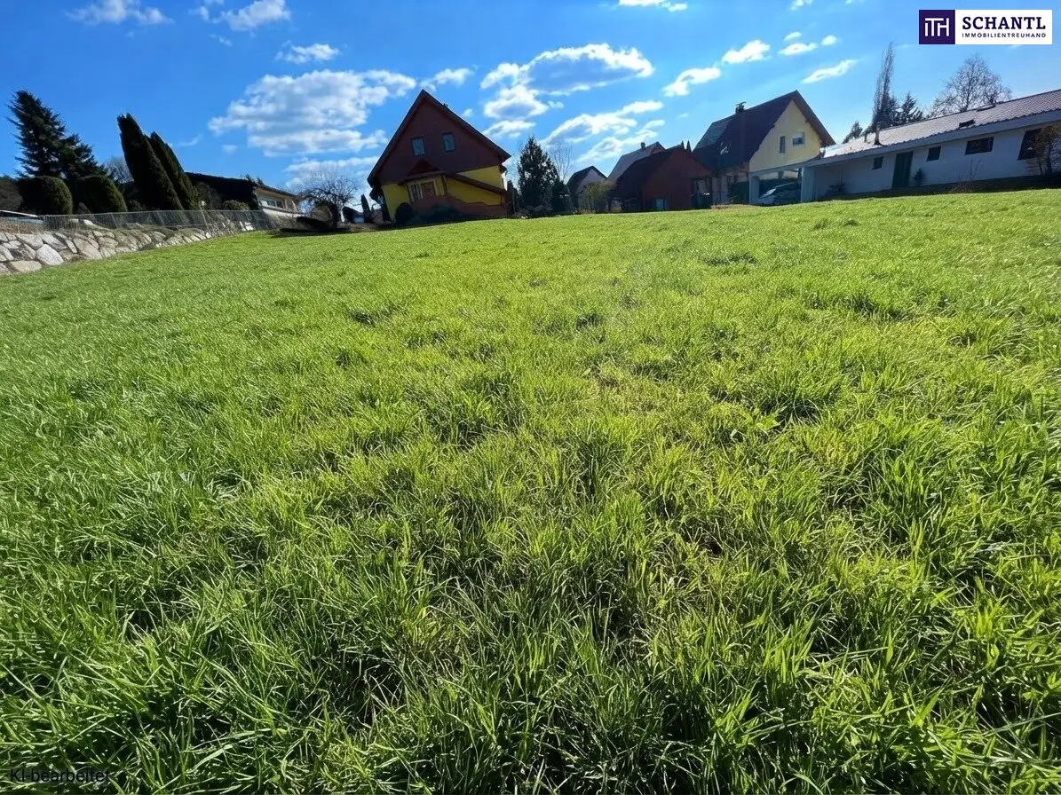 Welcome to paradise! exclusive, level approx. 1000 m² plot - build density 0.2 - 0.3 - GREEN LOCATION