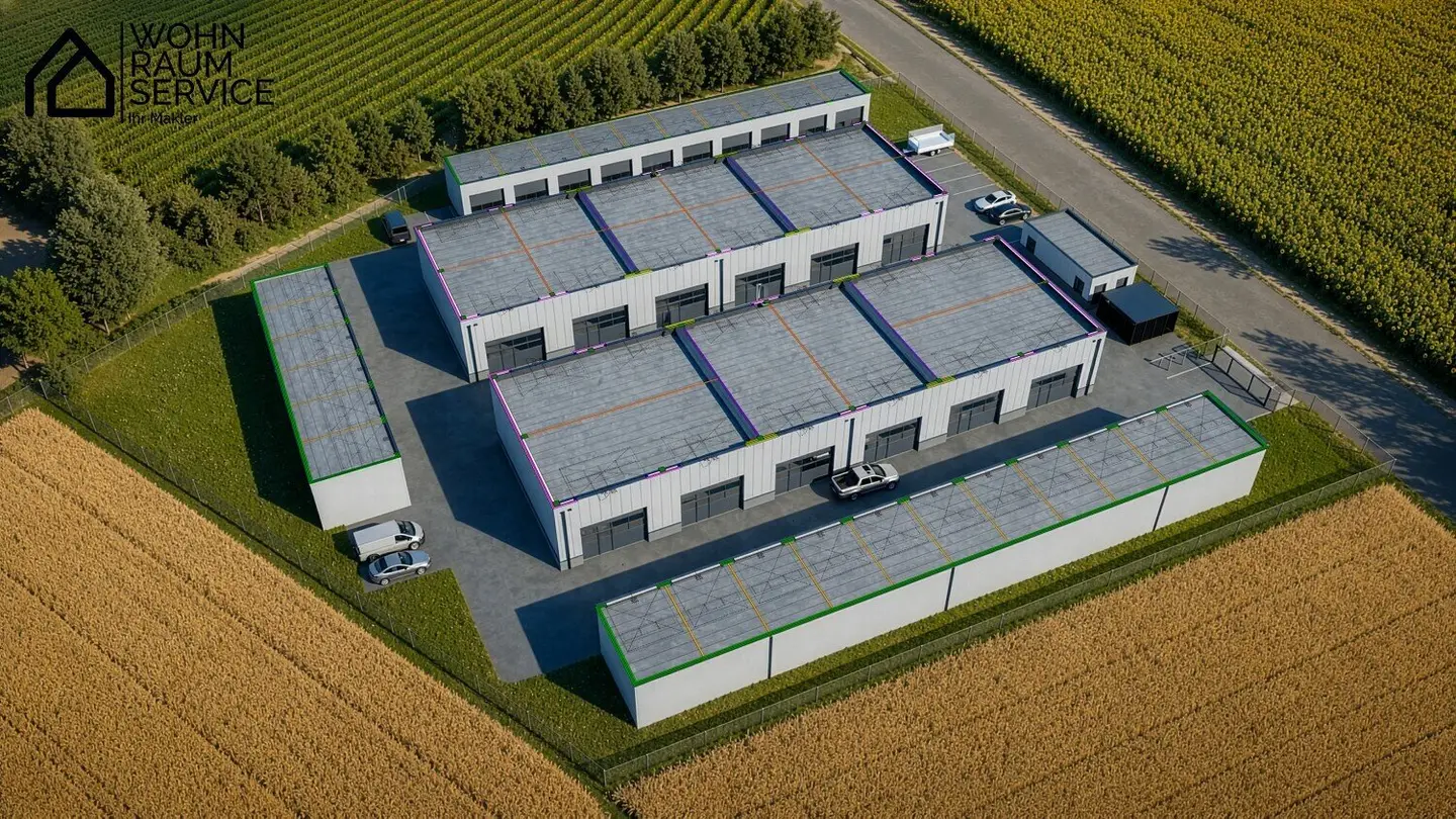 Get started! General-approved commercial halls from 54 m² to 653 m²