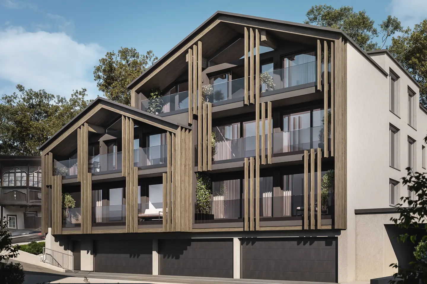 Penthouse sonnig und zentral fußläufig zum Skilift