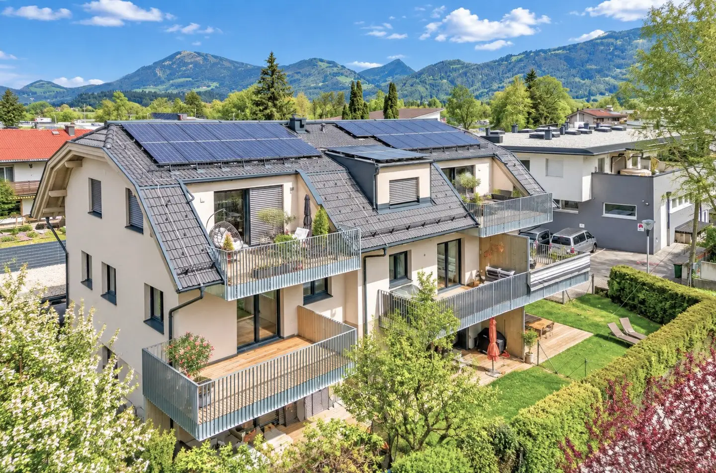 Moderne 2 Zimmer Gartenwohnung in Grödig