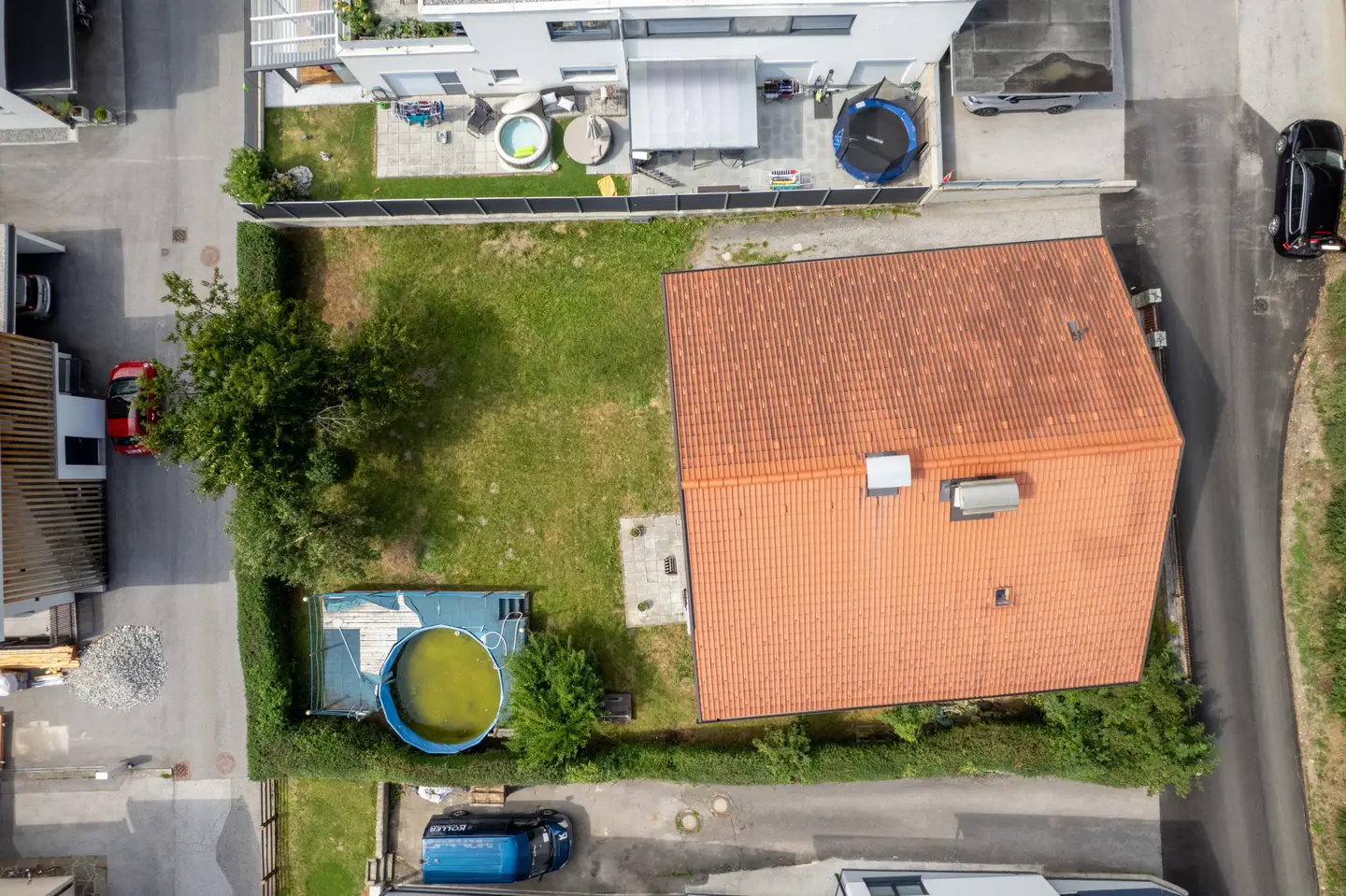 Gepflegte familienwohnung mit großem Garten