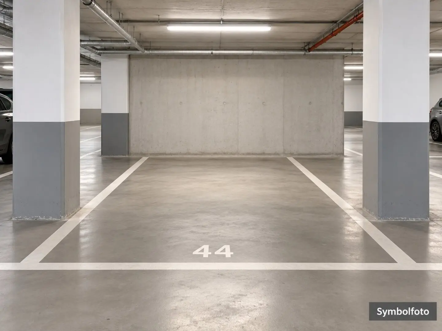 Underground parking space for rent