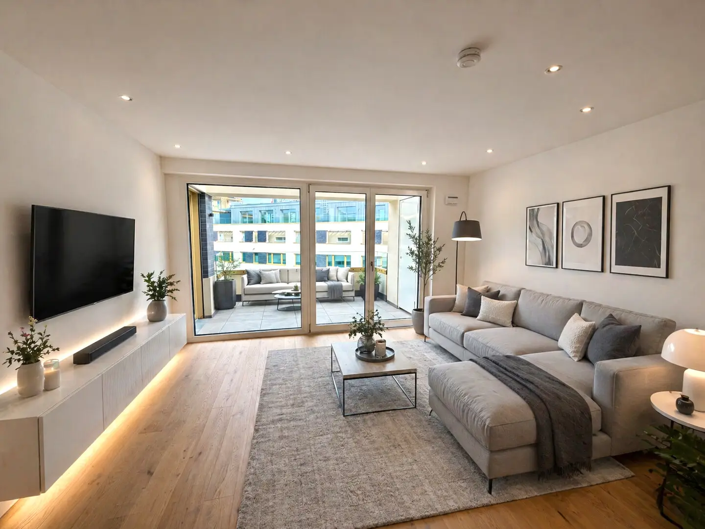 Lichtdurchflutete Wohnung nahe Hauptbahnhof mit Loggia
