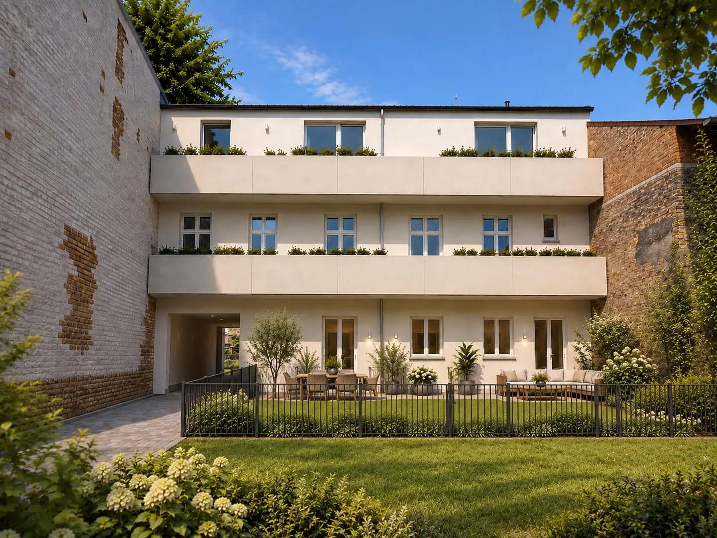 Erstbezug Wohnung im revitalisierten Gründerzeithaus mit Terrasse
