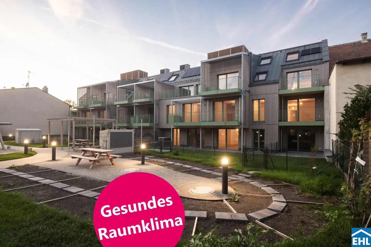 Willkommen in TIMBERLAA: Nachhaltiges Wohnen in Wiens grüner Oase!