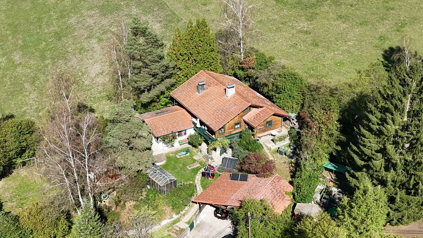RARITÄT - Einfamilienhaus im Sacherl-Stil inmitten der Mühlviertler Natur - Selbstversorgung möglich
