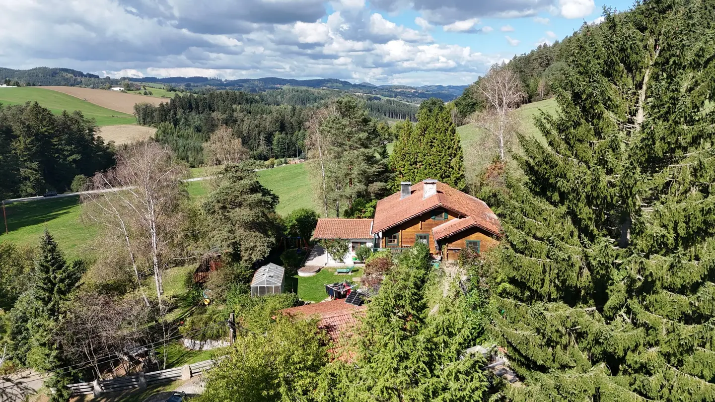 RARITÄT - Einfamilienhaus im Sacherl-Stil inmitten der Mühlviertler Natur - Selbstversorgung möglich