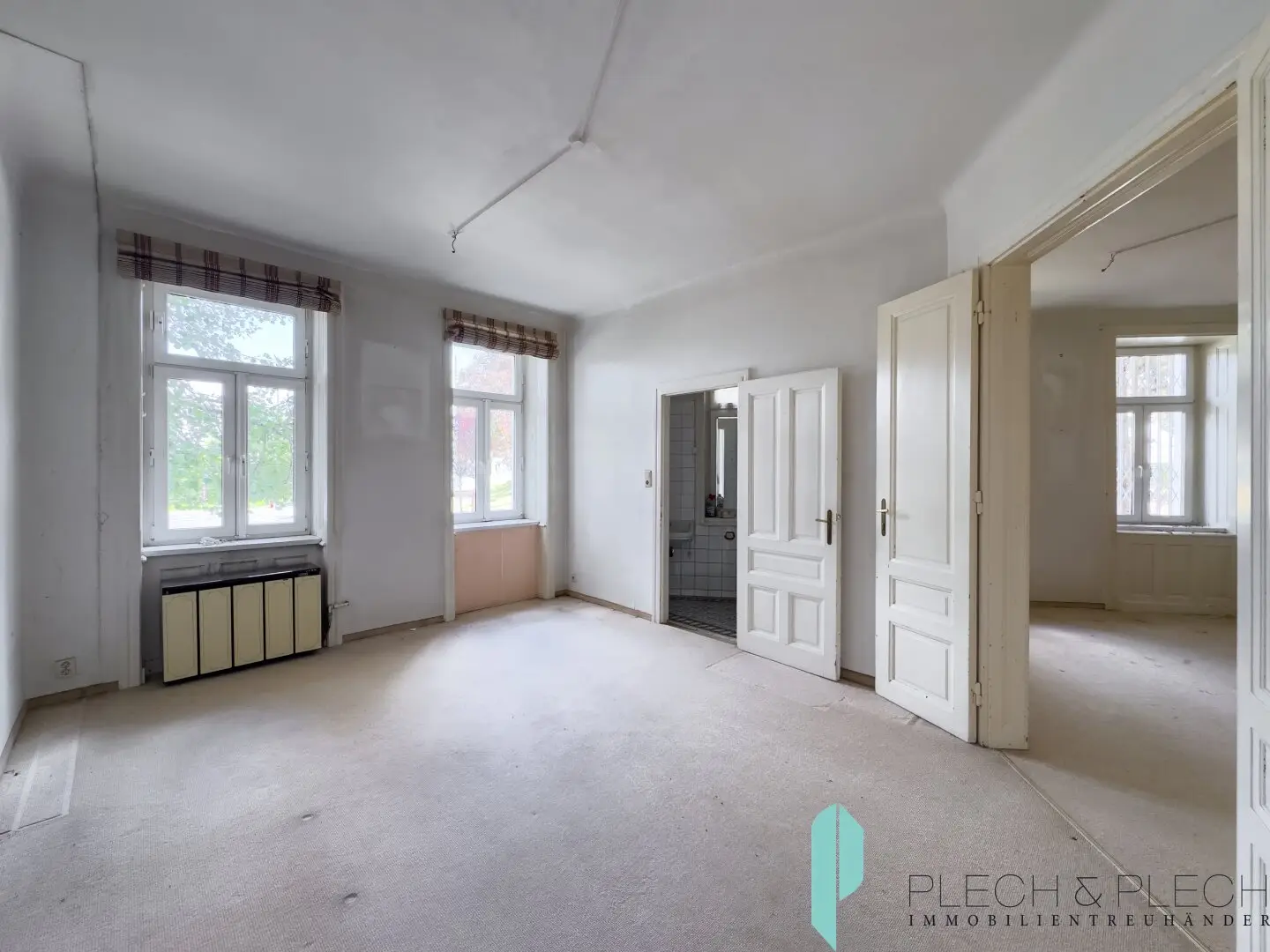ALTBAU MIT POTENZIAL | 2 Zimmer | ca. 58m² | Erdgeschoss | Ost-Ausrichtung