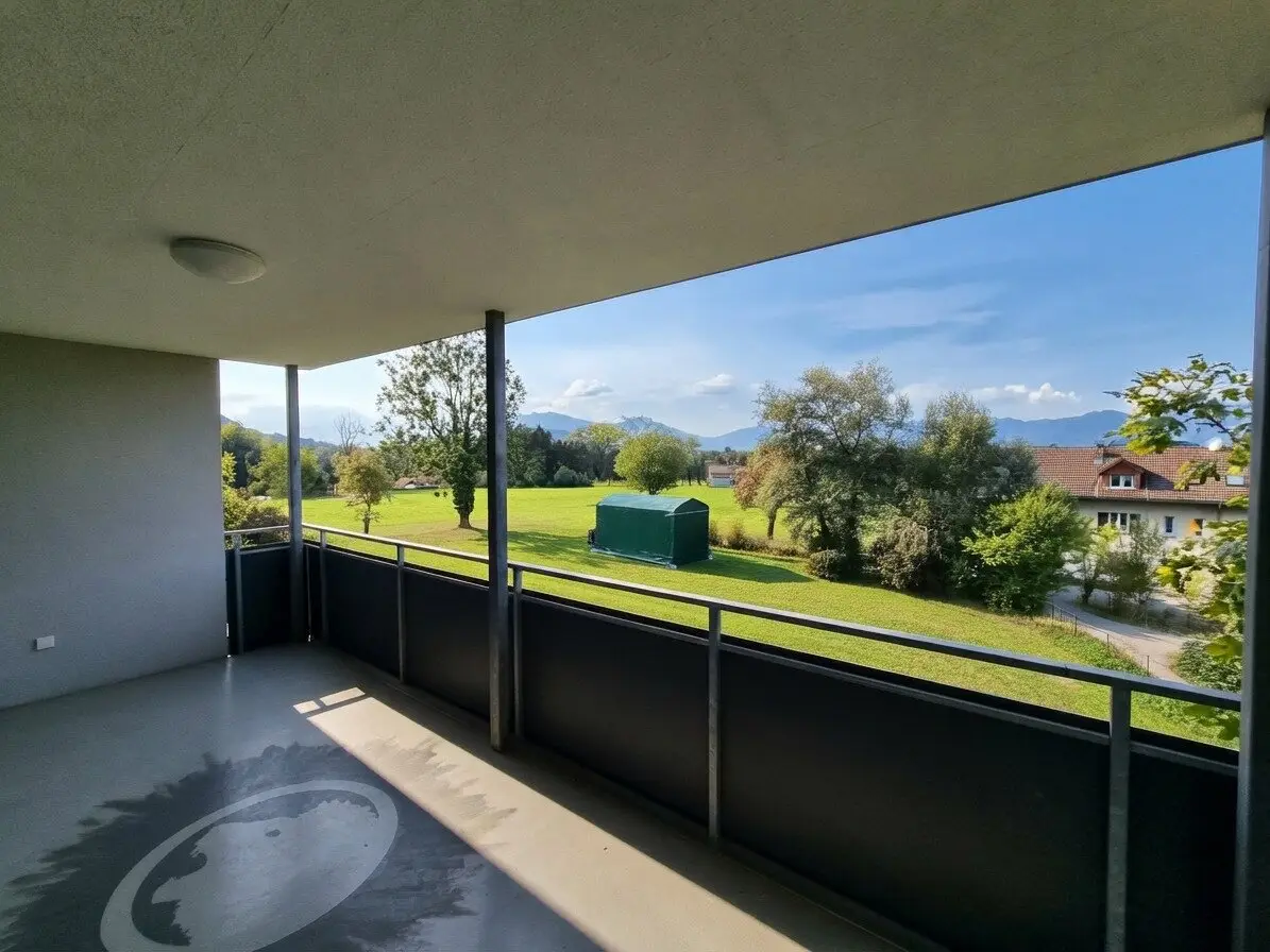 Wohnen mit Blick ins Grüne: 3-Zimmerwohnung mit Balkon in Hohenems zu vermieten!