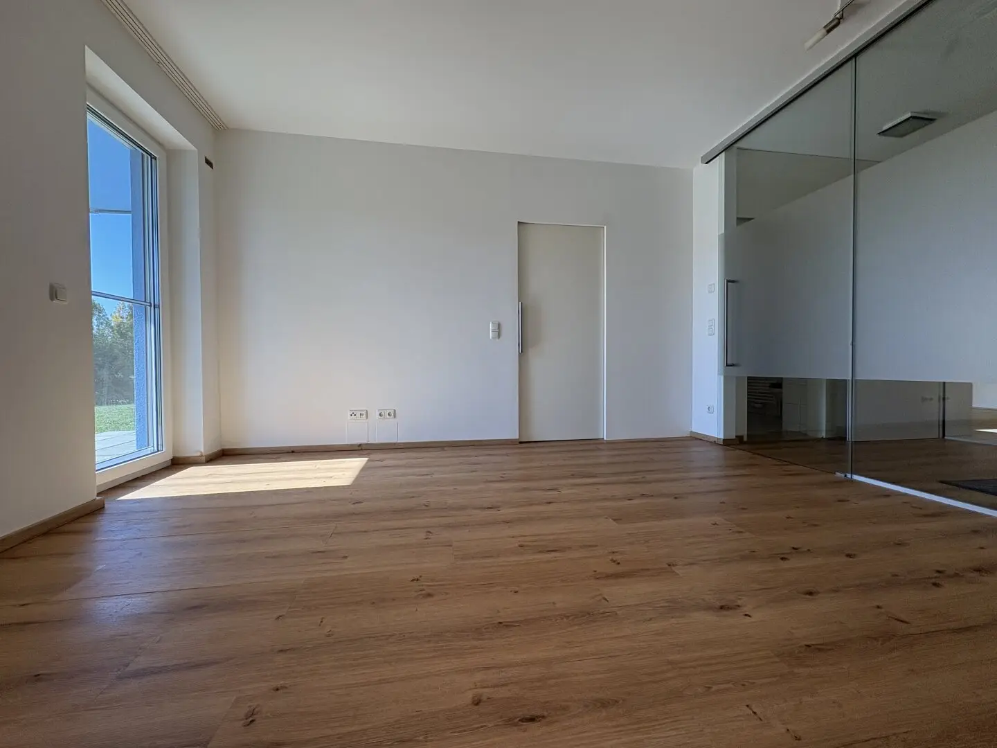 2-room apartment with generous loggia and carport in Eberschwang