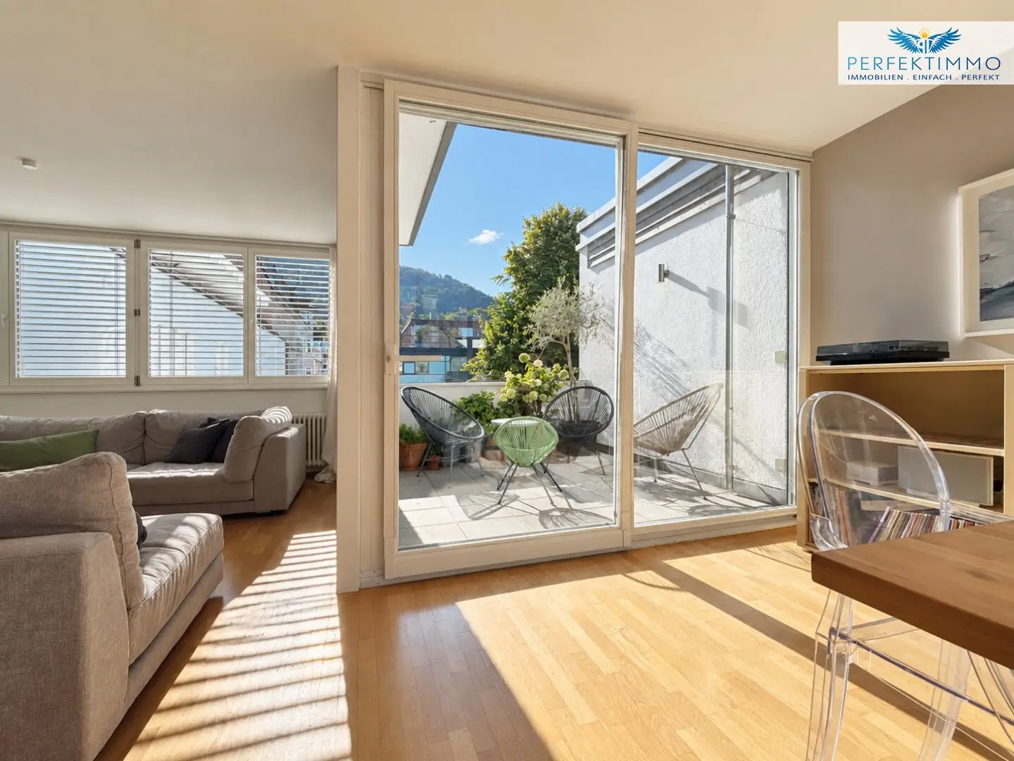 3,5-Zimmer-Maisonette mit zwei Dachterrassen