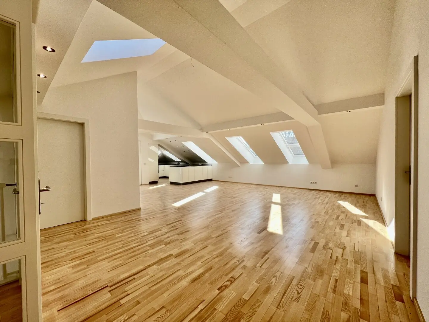Attic apartment with flair