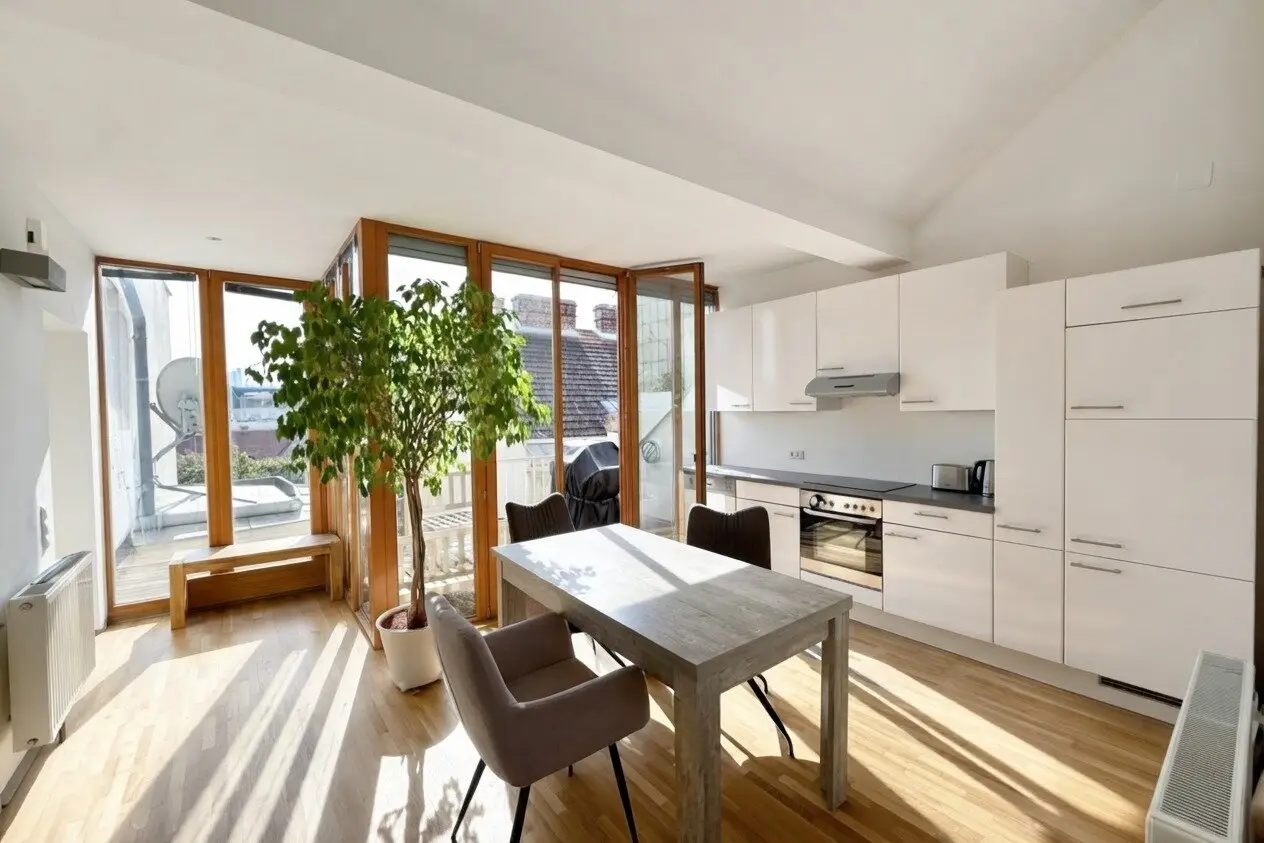 Dreamlike living above the roofs of Vienna