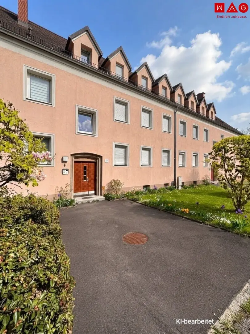 Gemütliche 2-Zimmer Wohnung, im Herzen von Linz - und dennoch grün! In Linz-Kleinmünchen beim Wasserwald!