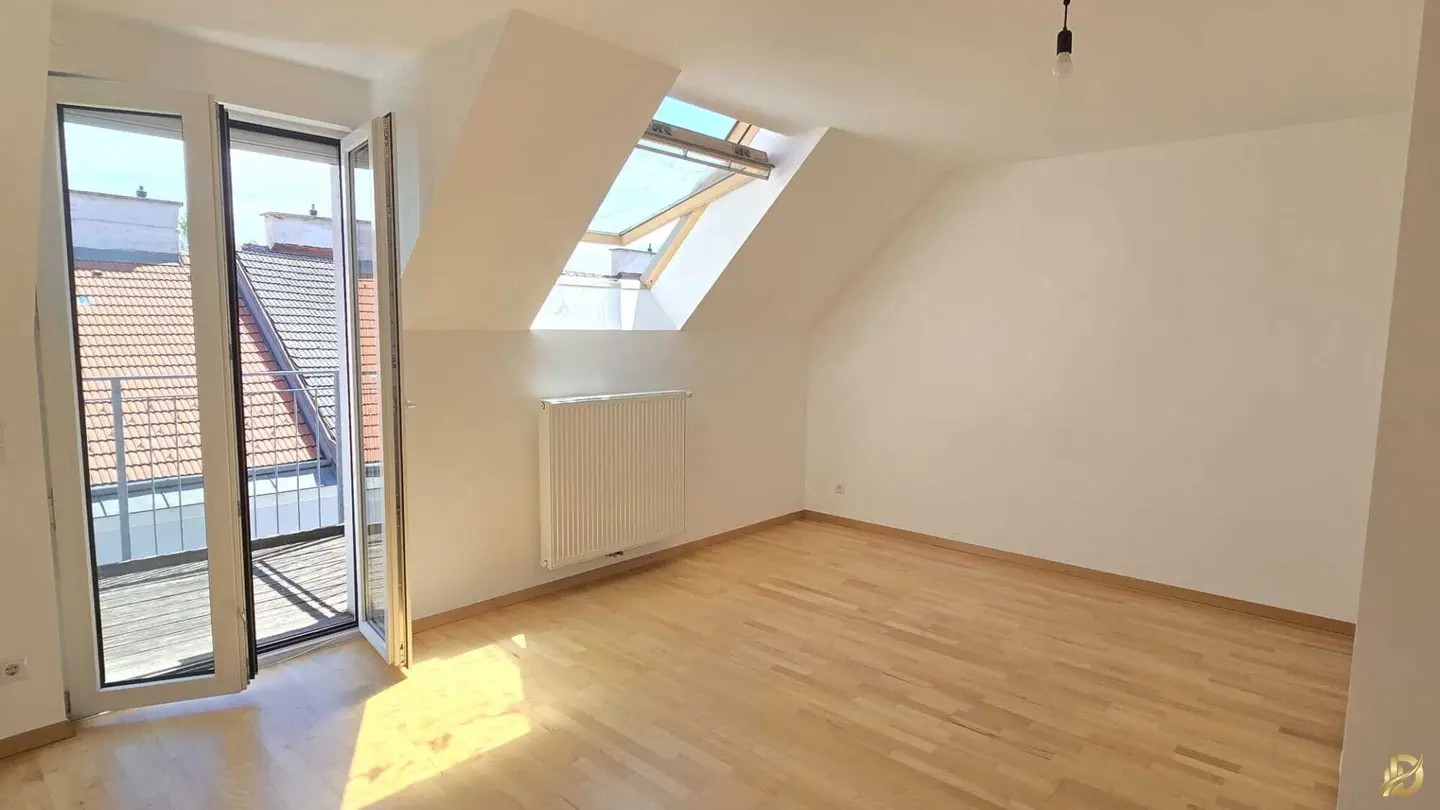 Dachgeschoß, Neubau mit Terrasse