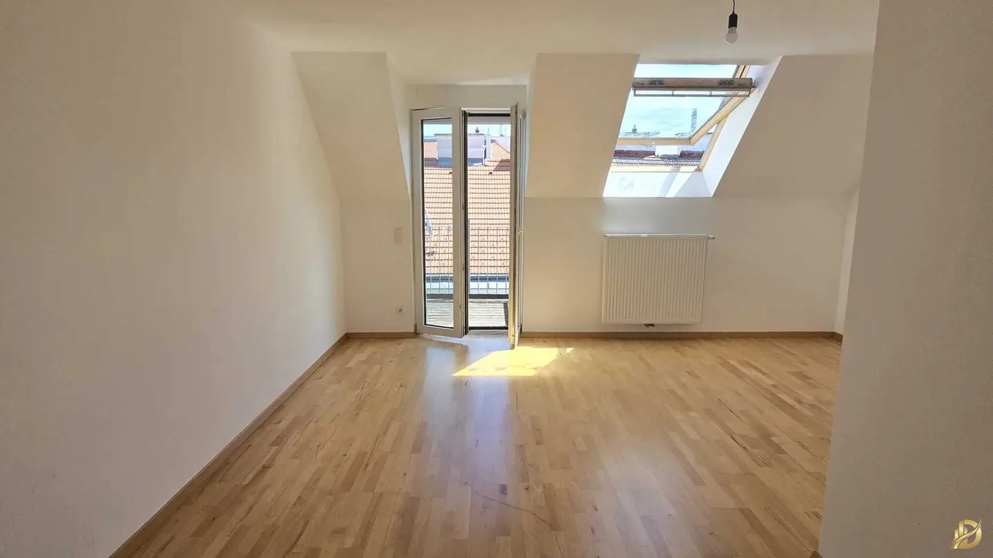 Dachgeschoß, Neubau mit Terrasse