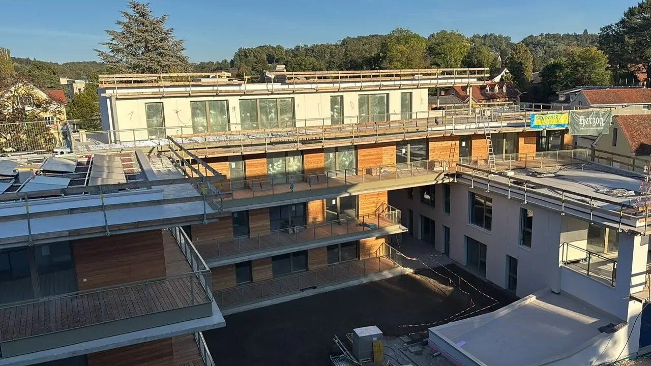 Living under a strong roof, NEW BUILD PROJECT of Raiffeisenbank Graz St. Peter: modern 2-3 room apartments, balcony, cellar compartment and underground parking spaces - MOVE-IN from February 2027