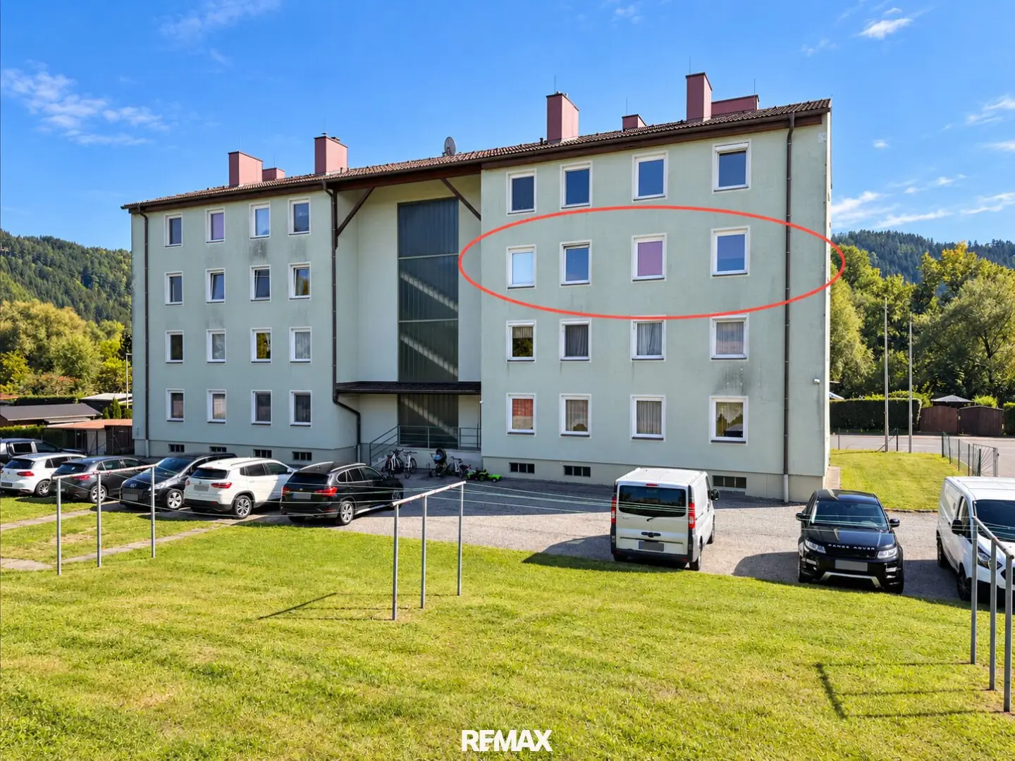 Cozy condominium with loggia in Knittelfeld