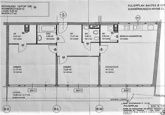 KOFFER PACKEN - EINZIEHEN, klimatisiertes 112 m2 Dachgeschoss mit 19 m2 Freifläche, Wohn-Esszimmer, 2 Zimmer, Donaufelder Straße