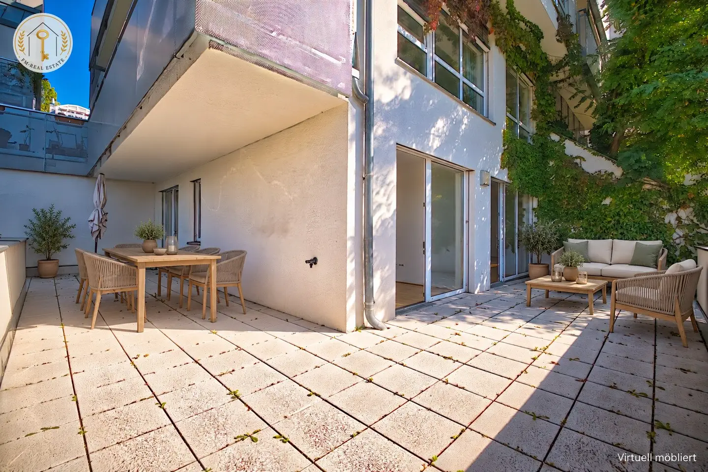 Family-friendly living: 4 rooms, large southwest terrace and garden