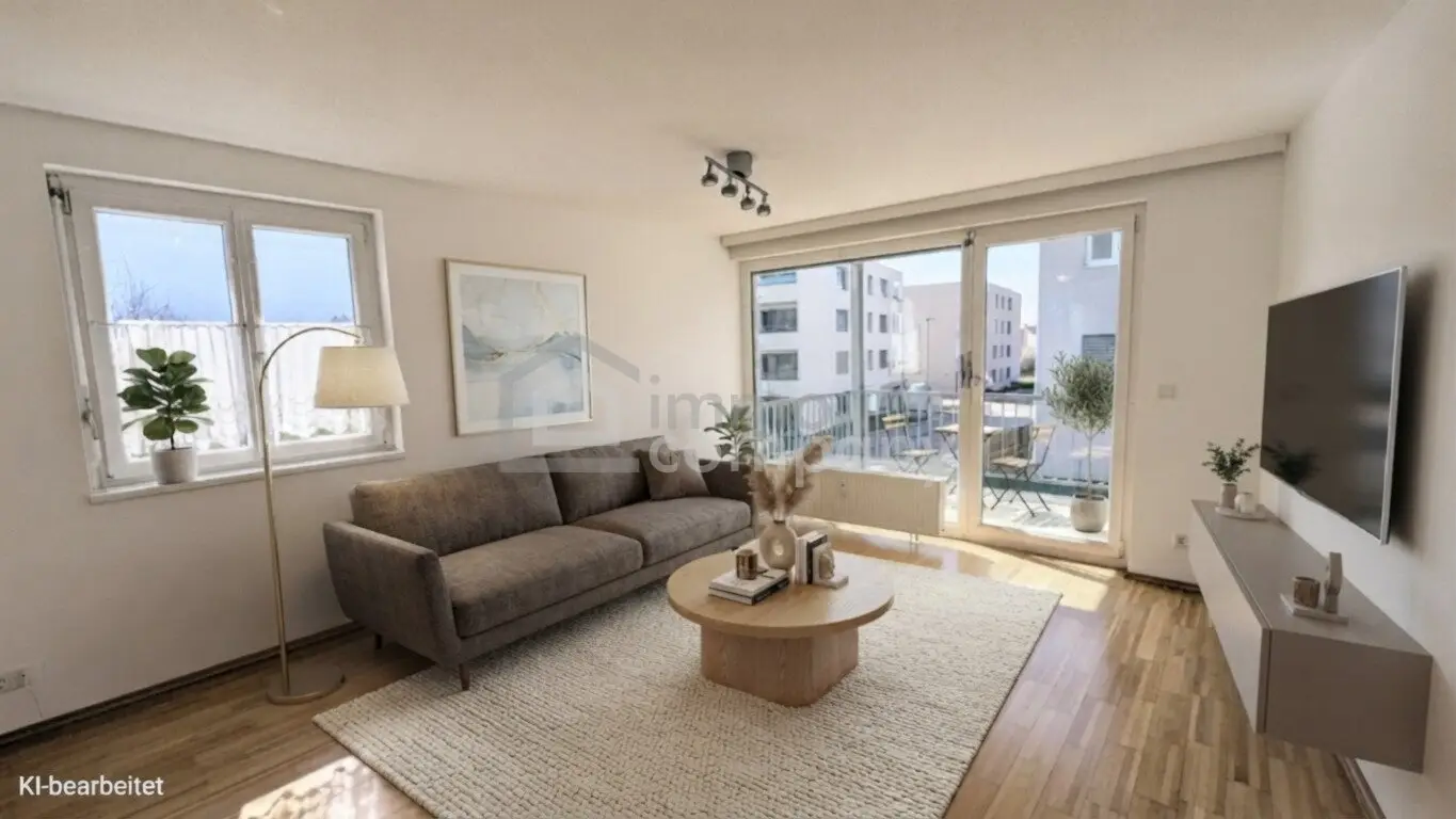 Attraktive 2-Zimmer-Wohnung mit Südwest-Balkon - inkl. TG-Stellplatz