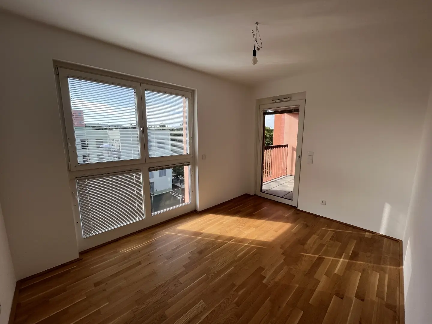 Modern apartment with loggia and spacious living area