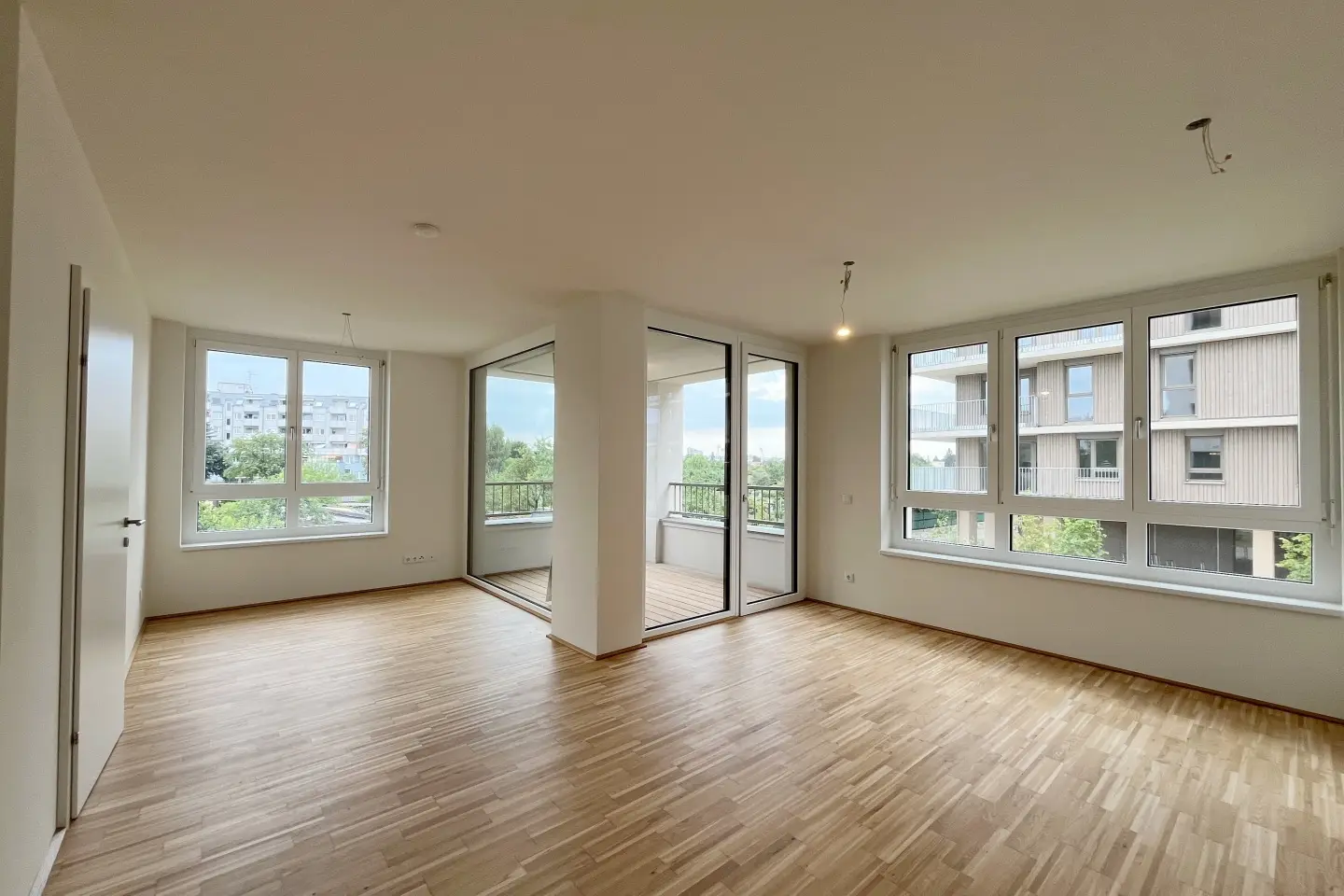 Nachhaltige Wohnung mit Balkon nahe Augartenpark
