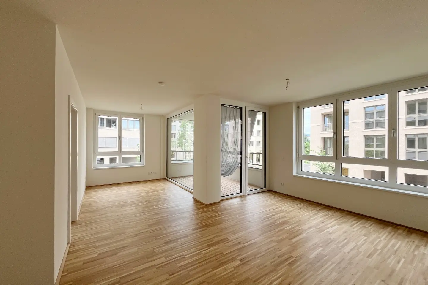 Moderne Wohnung im grünen Quartier flussnah