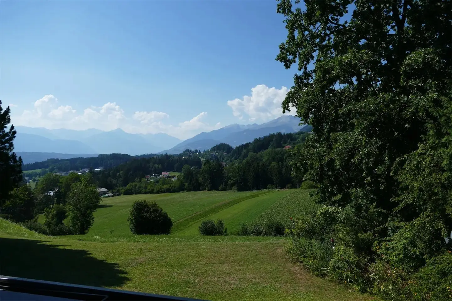 Spacious family apartment with lake and alpine views and large garden