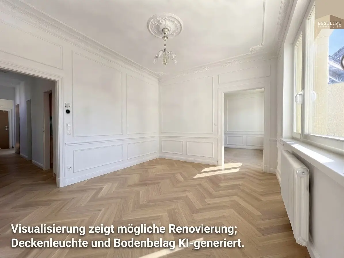3 Zimmer Wohnung Nähe Josefsplatz - sehr hell im 3. Liftstock mit Blick auf den Schwechatfluss