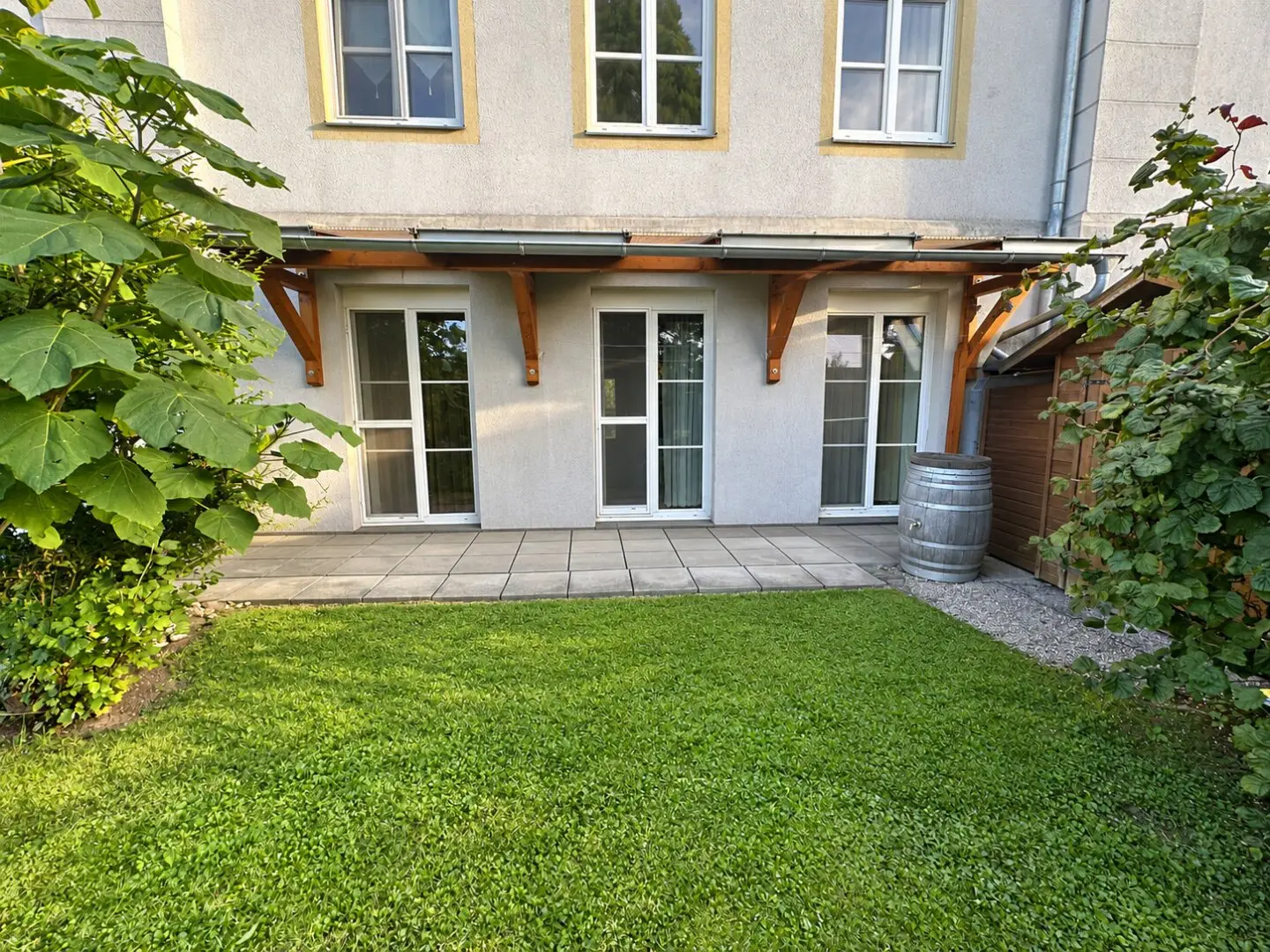 Traumhafte 4-Zimmer-Wohnung mit Eigengarten mit Blick auf das Stift Melk