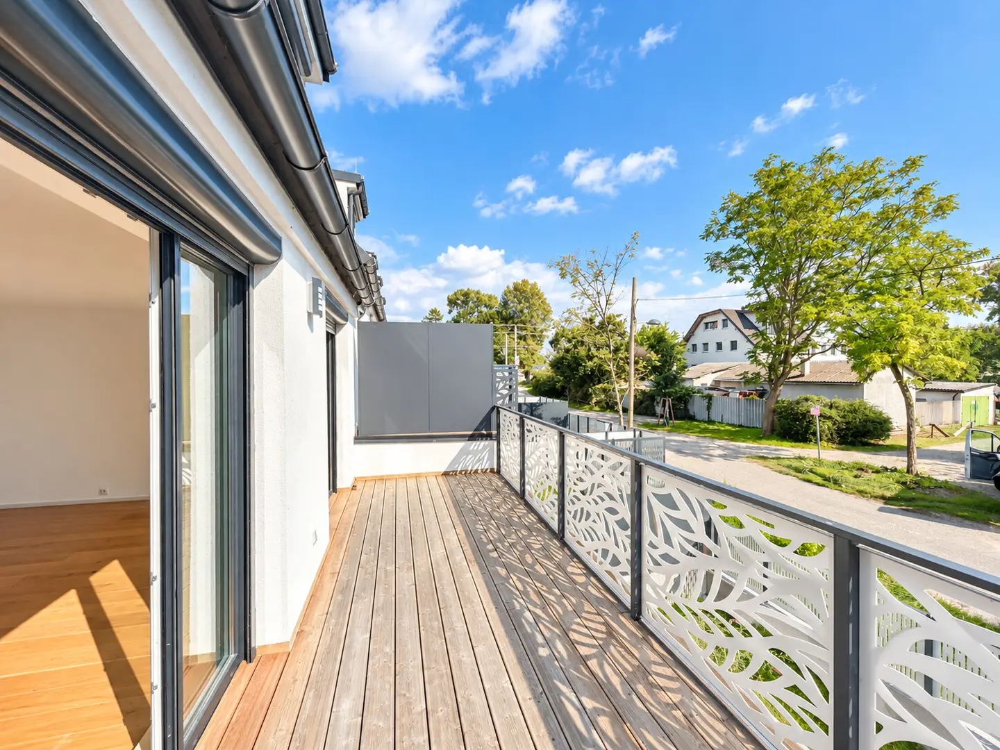 Wohnung with private garden near Prater