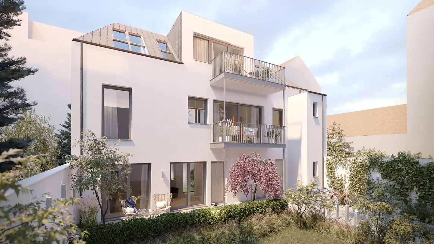 The Townhouse // Outdoor area, 2 rooms &amp; apartment zoning // MG11