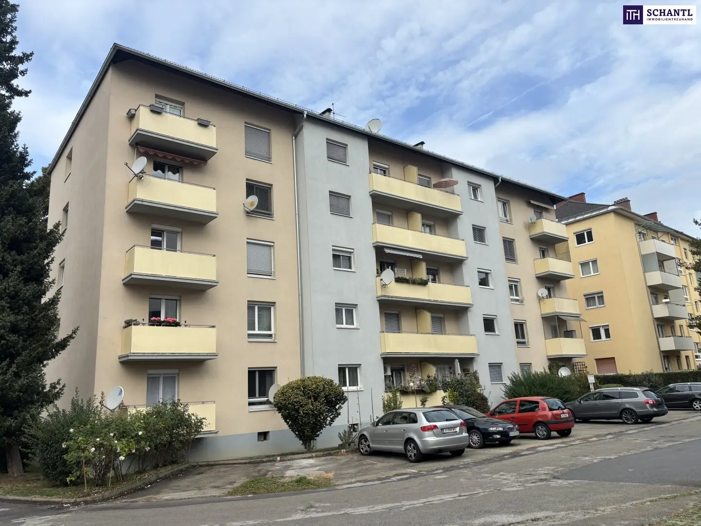 GO TO ANDRITZ! TOLLE UND HELLE DREIZIMMERWOHNUNG mit BALKON ++ABSOLUTE RUHELAGE++PARKPLATZ++
